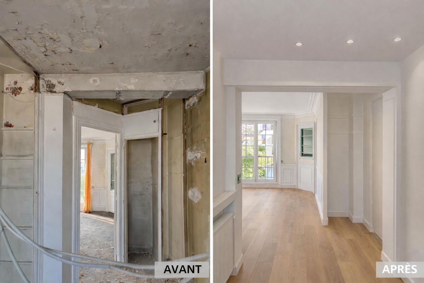 Ouverture, démolition, pose de linteau — UA Construction